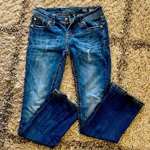 MISS ME JEANS MID RISE BOOT SIZE 26